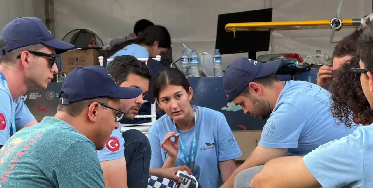 İTÜ GAMMA ekibi yarışma sahasında
